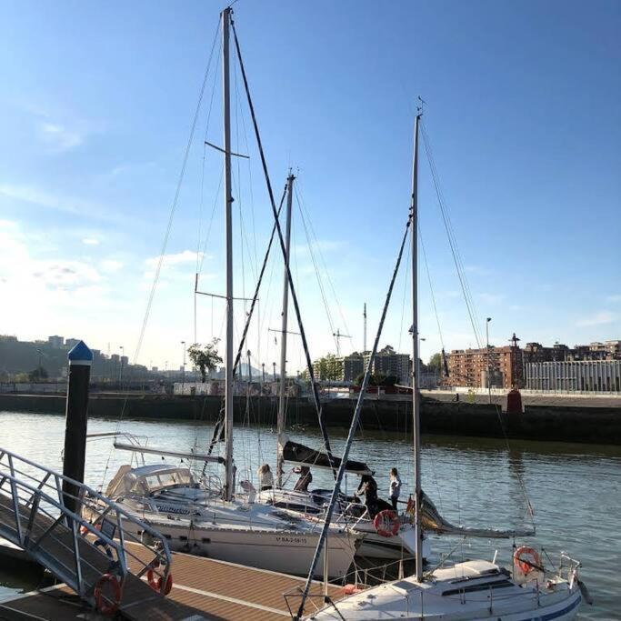 Vt En La Ribera De Bilbao Lägenhet Exteriör bild